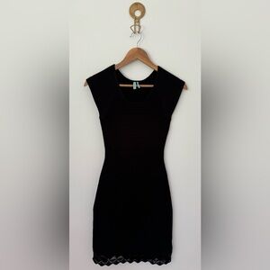 GUESS by Marciano, S size , black midi dress